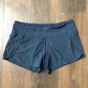 Lululemon Run Times Shorts, Jaded (teal), Size 8